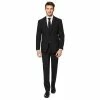 Men's OppoSuits Slim-Fit Solid Suit & Tie Set -OppoSuits Shop 2960585 Black