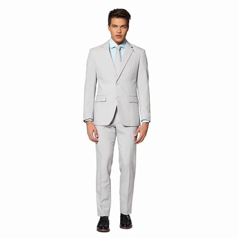 Men's OppoSuits Slim-Fit Solid Suit & Tie Set 12 Men's OppoSuits Slim-Fit Solid Suit & Tie Set - Image 10