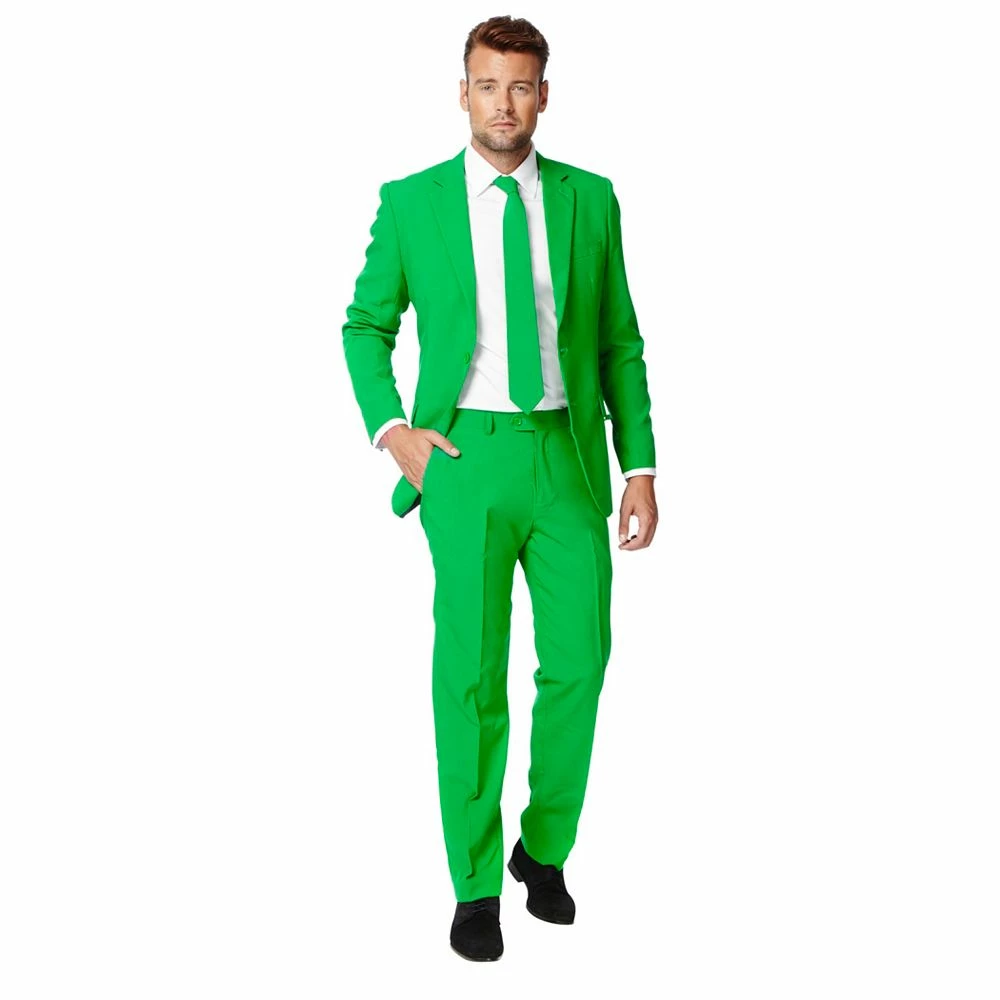Men's OppoSuits Slim-Fit Solid Suit & Tie Set 7 Men's OppoSuits Slim-Fit Solid Suit & Tie Set - Image 5