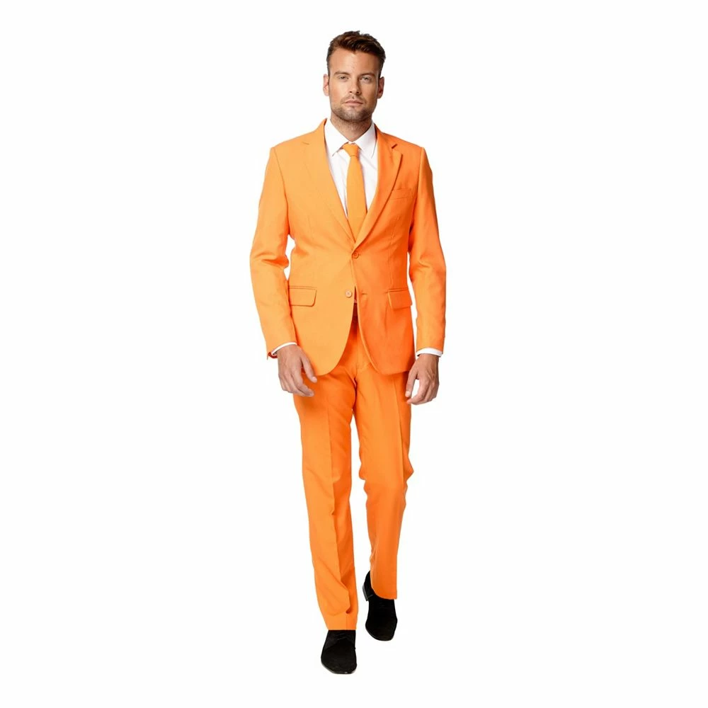 Men's OppoSuits Slim-Fit Solid Suit & Tie Set 4 Men's OppoSuits Slim-Fit Solid Suit & Tie Set - Image 2