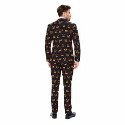 Men's OppoSuits Slim-Fit Spooky Novelty Suit & Tie Set -OppoSuits Shop 2960611 ALT2