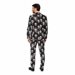 Men's OppoSuits Slim-Fit Spooky Novelty Suit & Tie Set -OppoSuits Shop 2960611 ALT3
