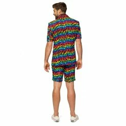 Men's OppoSuits Slim-Fit Novelty Suit & Tie Set 22 Men's OppoSuits Slim-Fit Novelty Suit & Tie Set -OppoSuits Shop 2960620 ALT2