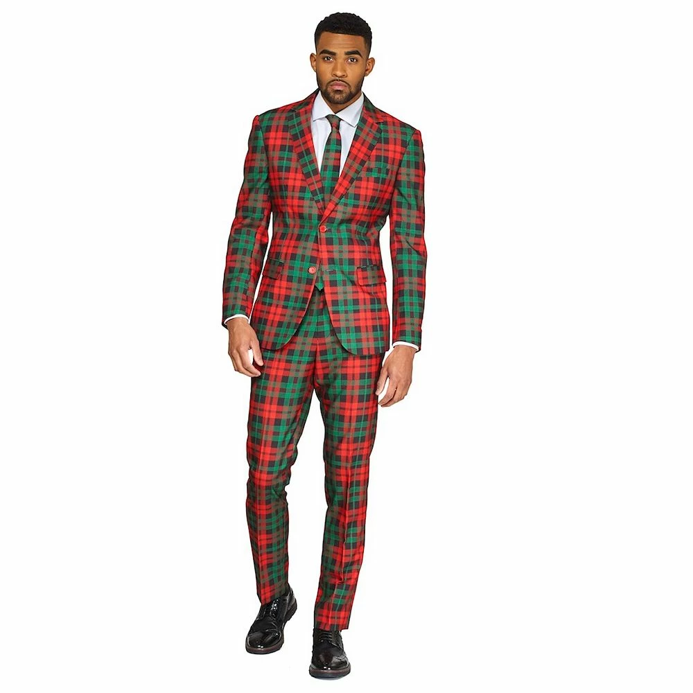 Men's OppoSuits Slim-Fit Holiday Novelty Suit & Tie Set 9 Men's OppoSuits Slim-Fit Holiday Novelty Suit & Tie Set - Image 7