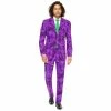 Men's OppoSuits Slim-Fit The Joker Suit & Tie Set -OppoSuits Shop 3313624