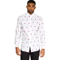 Men's OppoSuits Christmas Icons Button-Down Shirt -OppoSuits Shop 3611124 Christmas Gifts