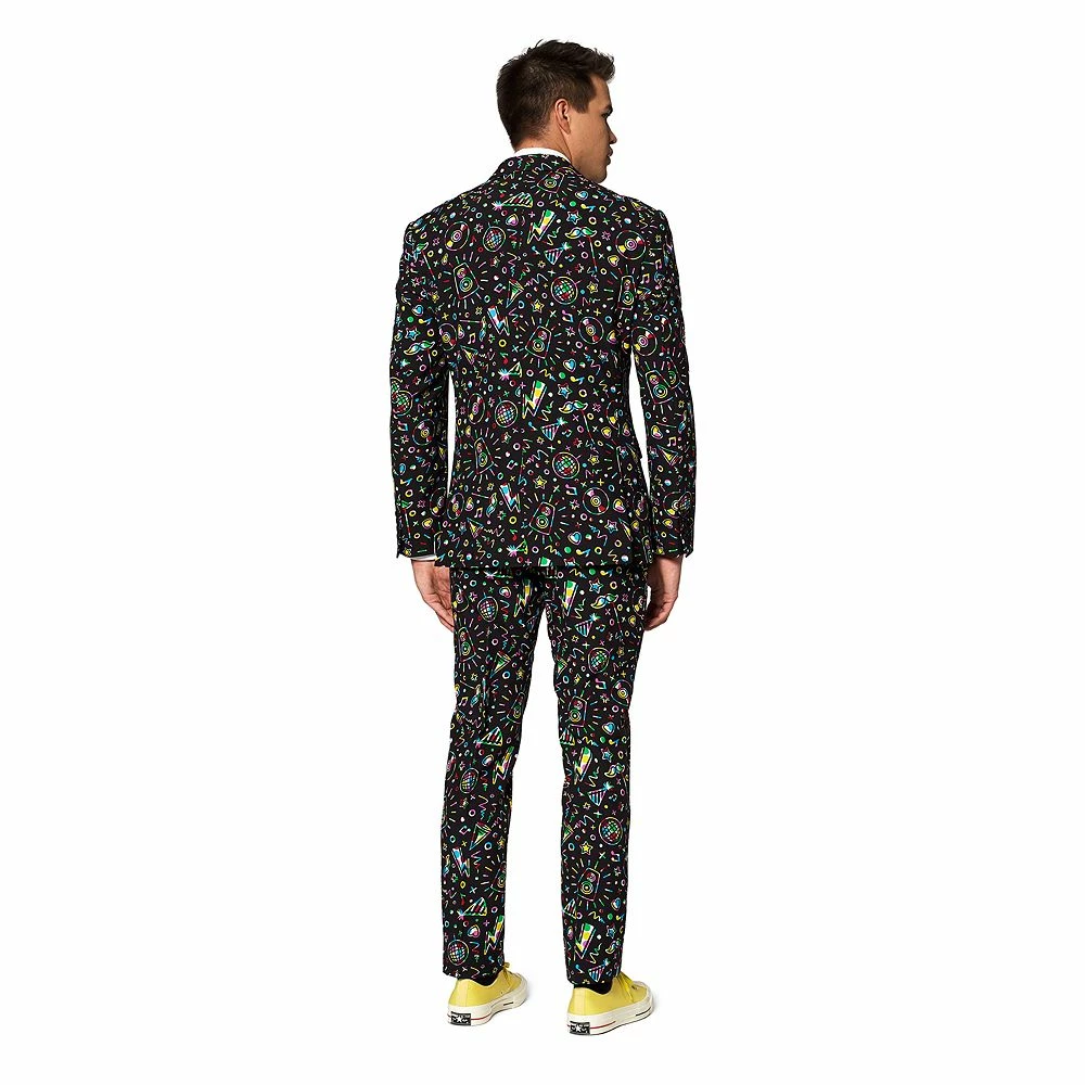 Men's OppoSuits Slim-Fit Disco Dude Suit & Tie Set 4 Men's OppoSuits Slim-Fit Disco Dude Suit & Tie Set - Image 2