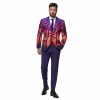 Men's OppoSuits Slim-Fit Suave Sunset Novelty Suit & Tie Set -OppoSuits Shop 4451430