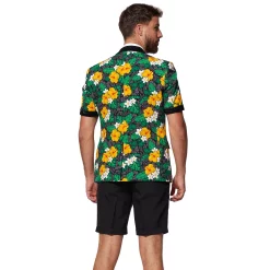 Men's OppoSuits Tropical Treasure Novelty Summer Tuxedo Suit & Tie Set -OppoSuits Shop 4451432 ALT