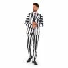 Men's OppoSuits Beetlejuice Slim-Fit Novelty Suit & Tie Set -OppoSuits Shop 4451433