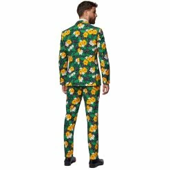 Men's OppoSuits Tropical Treasure Flower Novelty Suit & Tie Set -OppoSuits Shop 4451437 ALT