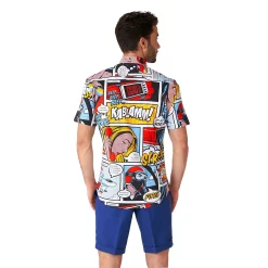 Men's OppoSuits Beach Button-Down Shirt -OppoSuits Shop 4639104 ALT