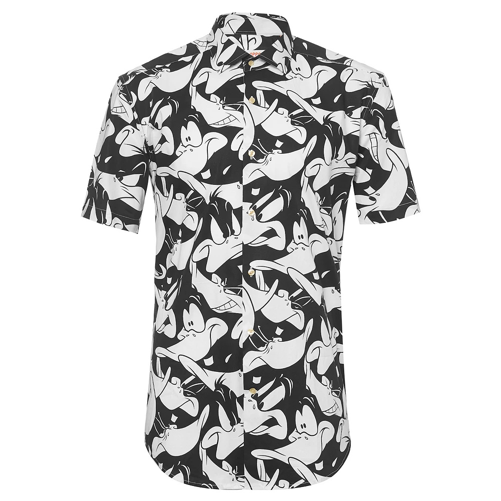 Men's OppoSuits Looney Tunes Summer Button-Down Shirt 6 Men's OppoSuits Looney Tunes Summer Button-Down Shirt - Image 4