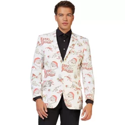 OppoSuits Shop 9 Men's OppoSuits Hohoholly Vintage Christmas Blazer