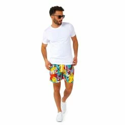 Men's OppoSuits Modern-Fit Summer Shirt & Shorts Set -OppoSuits Shop 5018625 ALT3