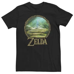 Big & Tall The Legend of Zelda Korok Forest Circle Portrait Tee