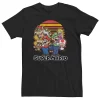 Big & Tall Super Mario Retro Sunset Group Shot Tee -OppoSuits Shop 5059735