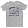 Big & Tall Super Mario 3D Bowser's Fury Character Line Art Tee -OppoSuits Shop 5059821