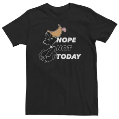 Big & Tall Looney Tunes Daffy Duck Nope Not Today Tee