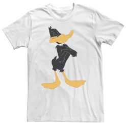 Big & Tall Looney Tunes Daffy Duck Crossed Arms Portrait Tee