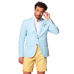 Men's OppoSuits Modern-Fit Novelty Summer Blazer -OppoSuits Shop 5237065 Birdie Blue