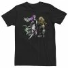 Big & Tall Nintendo Zelda Link Princess Ganondorf Paint Splotch Tee -OppoSuits Shop 5285320