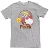Big & Tall Nintendo Super Mario 3D World Princess Peach Fireball Circle Tee -OppoSuits Shop 5298990
