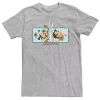 Big & Tall Looney Tunes Group Shot Panel Tee -OppoSuits Shop 5346640
