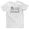 Big & Tall Looney Tunes Character Logo Tee -OppoSuits Shop 5346653