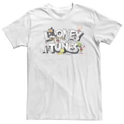 Big & Tall Looney Tunes Character Logo Tee