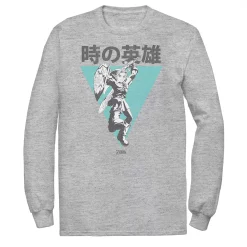 Big & Tall Nintendo The Legend Of Zelda Kanji Style Portrait Tee