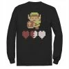 Big & Tall The Legend Of Zelda Link Pixelated Portrait Tee -OppoSuits Shop 5355229