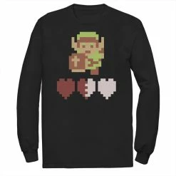 Big & Tall The Legend Of Zelda Link Pixelated Portrait Tee