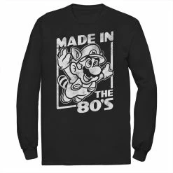 Big & Tall Nintendo Super Mario Bros. Tanooki "Made In The 80's" Tee