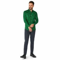 Men's OppoSuits Festivity Christmas Button-Down Shirt -OppoSuits Shop 6094329 ALT2